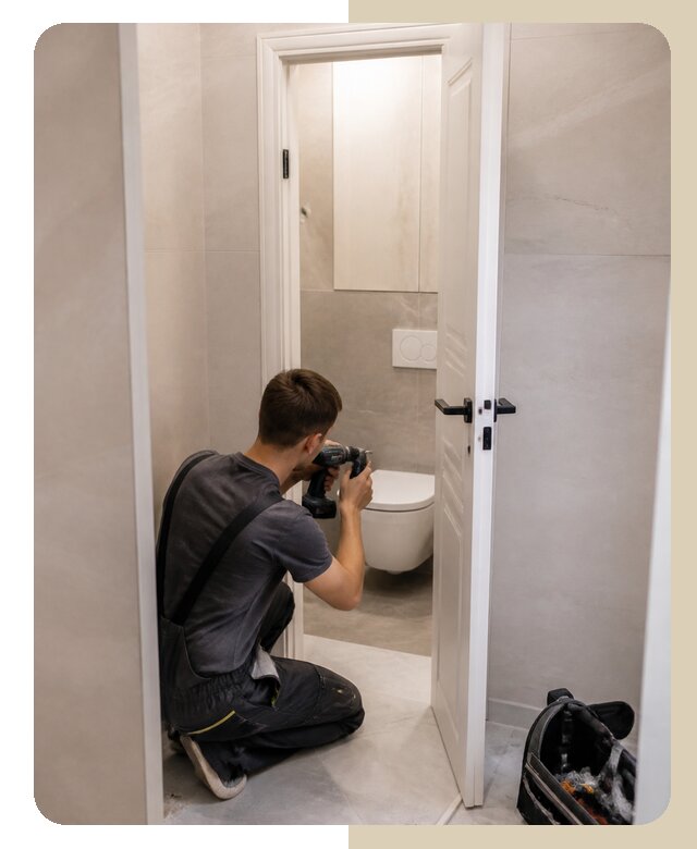 Установка двери в туалет в Петрозаводске по цене от 4568 р. | ДвериЛегко-Птр